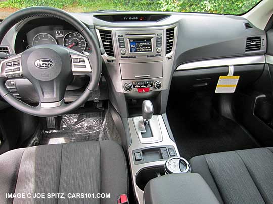 2014 subaru premium front seats and dashboard