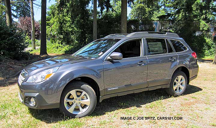 subaru outback, carbide gray metallic color