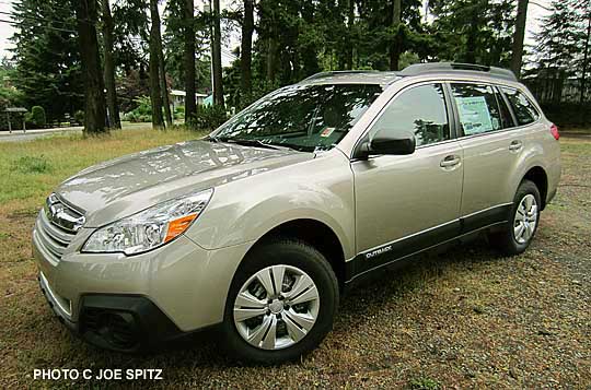 tungsten metallic 2014 subaru outback 2.5i base model
