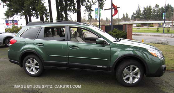 cypress green 2014 Subaru Outback