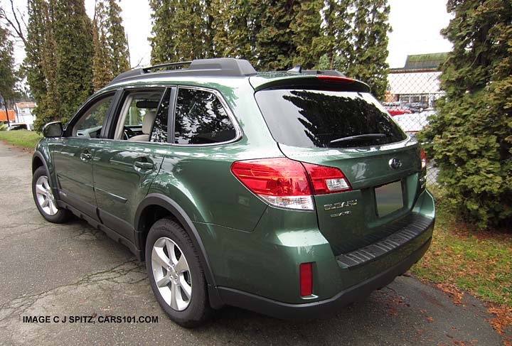 2014 Subaru Outback, cypress green