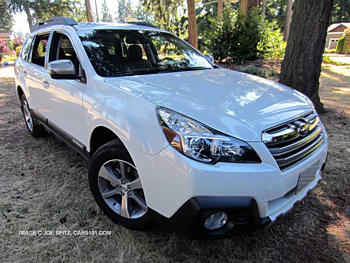 2014 outback limited with optional special appearance package in satin white