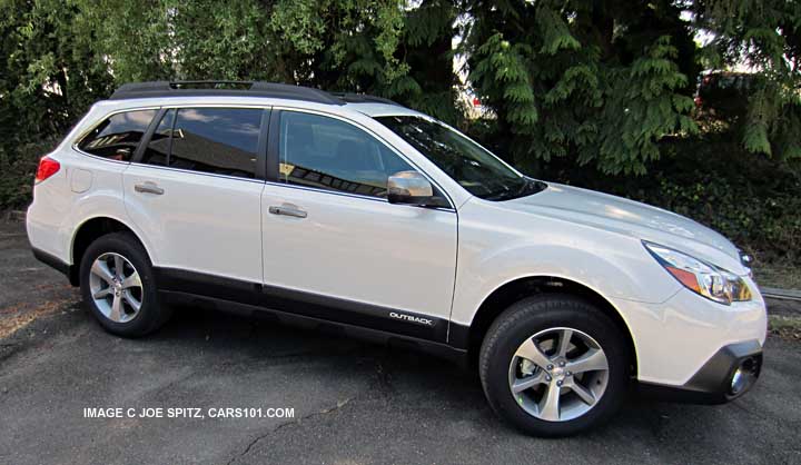 2014 outback limited, white