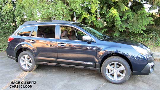 2014 subaru outback limited special appearance package, deep indigo color