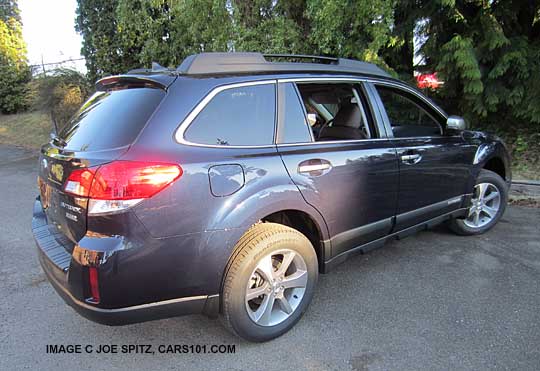 deep indigo 2014 subaru outback limited special appearance package