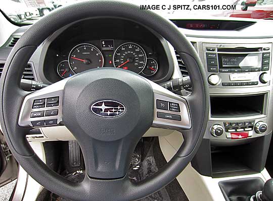 2014 base model subaru outback vinyl steering wheel