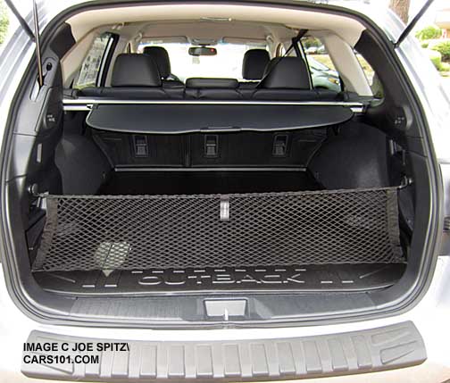 2015 outback, optional rear cargo net