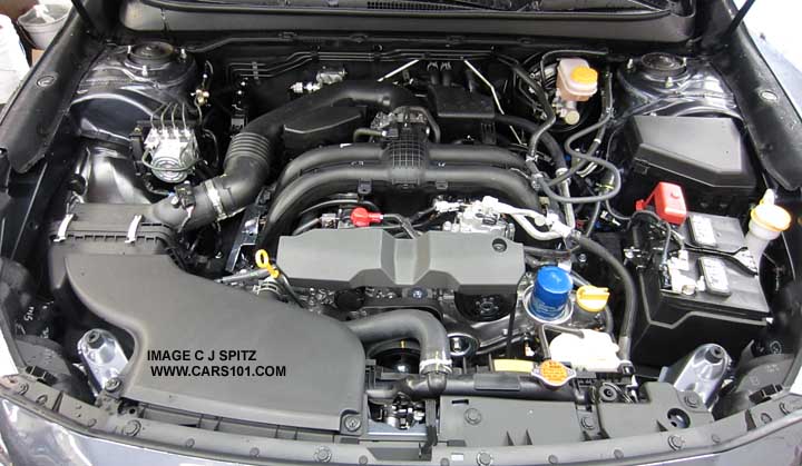 2016, 2015 Subaru Outback 2.5 engine compartment