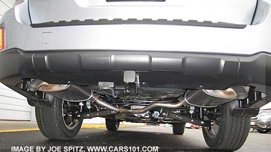 2015 Subaru outback 3.6 has dual exhaust