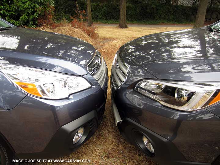 2014 and 2015 Outback grill to grill