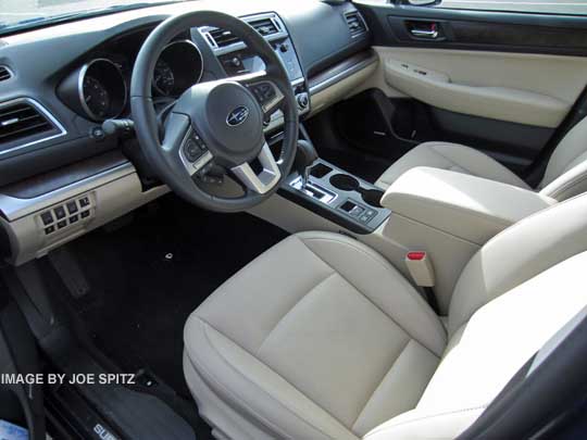 2015 Outback Limited, warm ivory interior