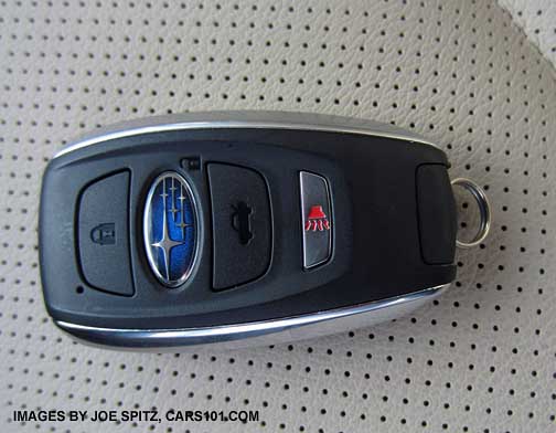 2016, 2015 Outback keyless access pushbutton start key fob