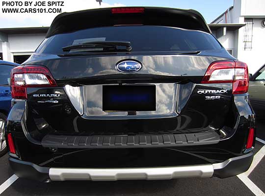 2015 Outback with optional rear bumper underguard and rear bumper cover