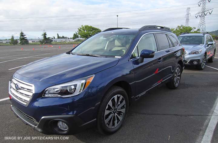 2015 Subaru Outback, lapis blue pearl