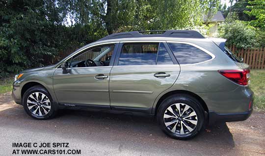 2015 Outback Limited, wilderness green