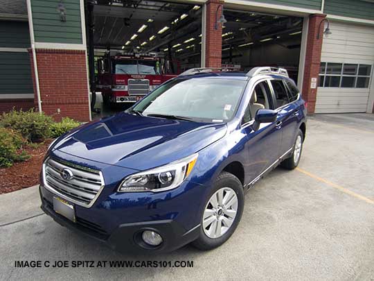 2015 Subaru Outback, lapis blue pearl