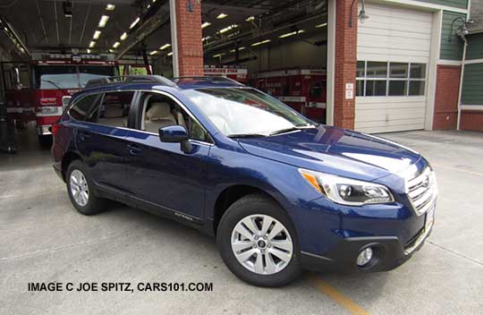 2015 Subaru Outback, lapis blue pearl