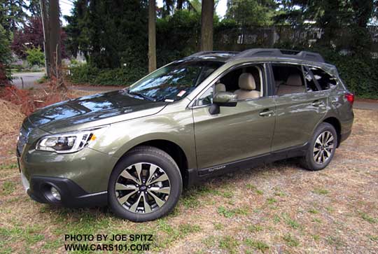 wilderness green 2015 Outback Limited