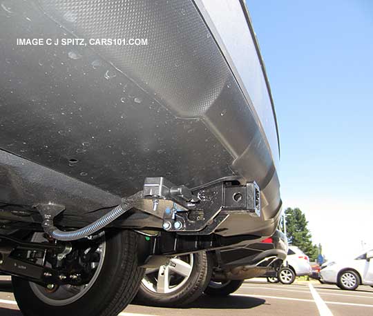 optional 2015 Subaru Outback trailer hitch 1 1/4"