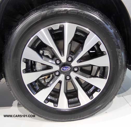 2015 Outback alloy wheel