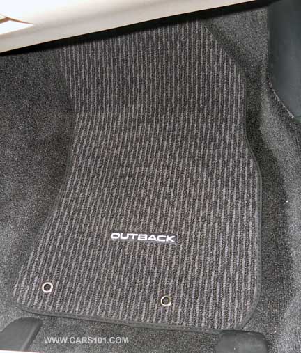 15 Outback front floor mat