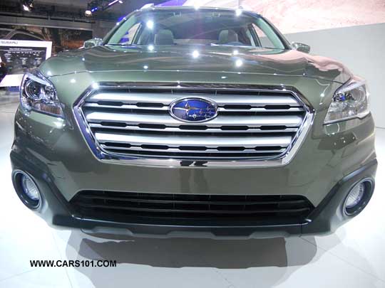 2015 Subaru Outback Premium front grill