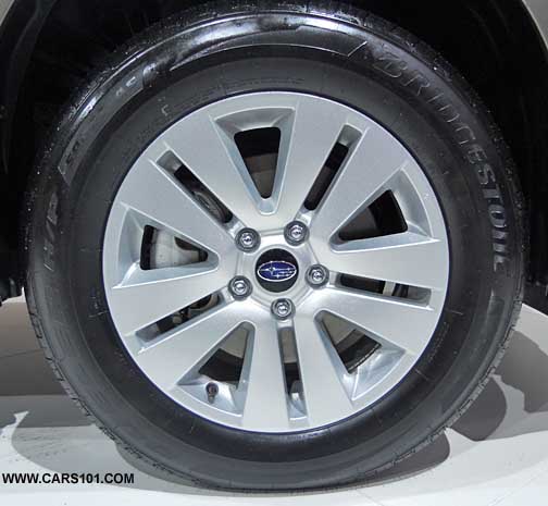 2015 Outback alloy wheel