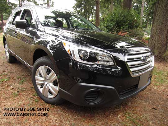 2016 Subaru Outback 2.5i base model without fog lights