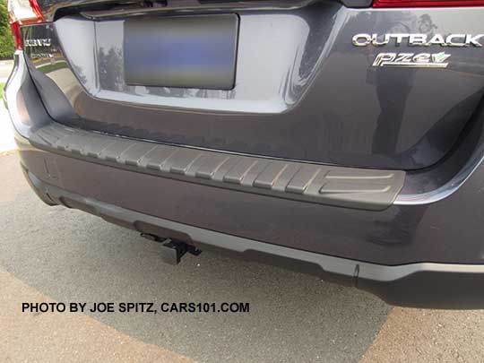 2016 Subaru Outback optional rear bumper cover and optional trailer hitch (1.25" receiver)