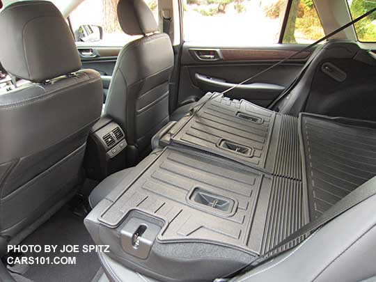 2016 Outback optional rear seatback protector