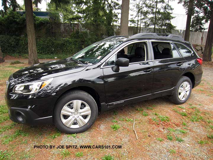 crystal black 2016 Subaru Outback 2.5i base model