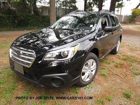 crystal black 2016 Subaru Outback 2.5i base model