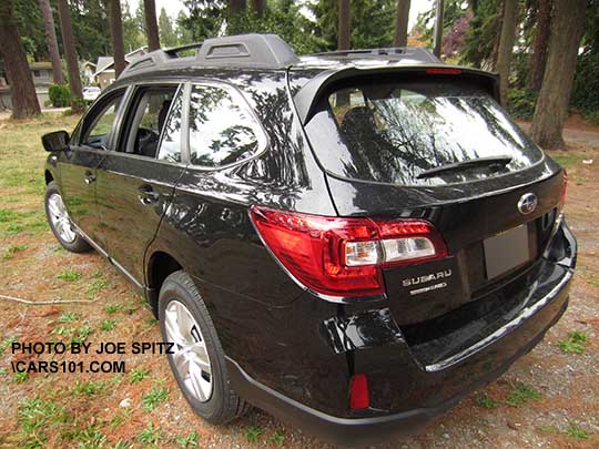 crystal black 2016 Subaru Outback 2.5i base model