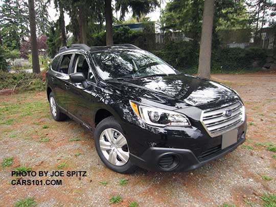 crystal black 2016 Subaru Outback 2.5i base model