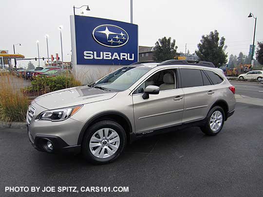 tungsten metallic 2016 Subaru Outback Premium