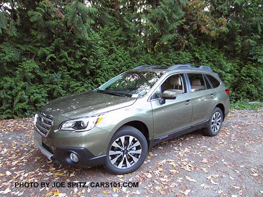 2017 Subaru Outback Wilderness Green Limited