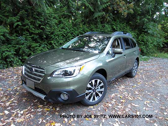 2017 Subaru Outback Wilderness Green Limited