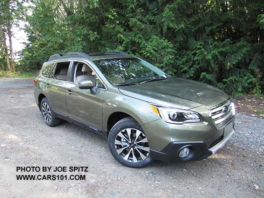 2017 Subaru Outback Wilderness Green Limited