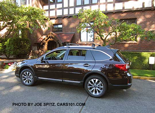 2017 Subaru Outback Touring Brilliant Brown color shown