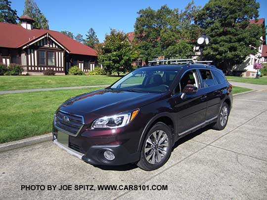 2017 Subaru Outback Touring Brilliant Brown color shown