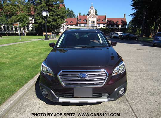 2017 Subaru Outback Touring, brilliant brown color shown