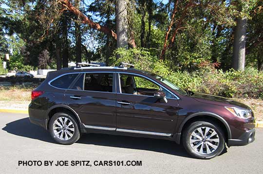 2017 Subaru Outback Touring, brilliant brown color shown