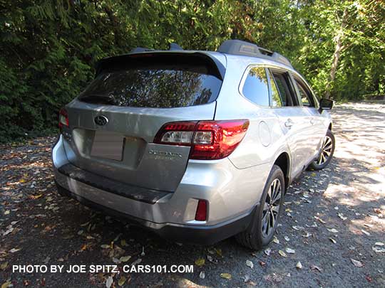 2017 Subaru Outback Limited, ice silver color shown