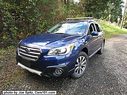 2017 Subaru Lapis Blue Outback Touring