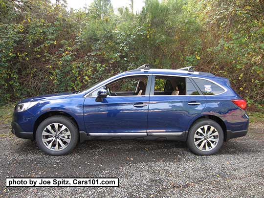 2017 Subaru Outback Touring Lapis Blue color