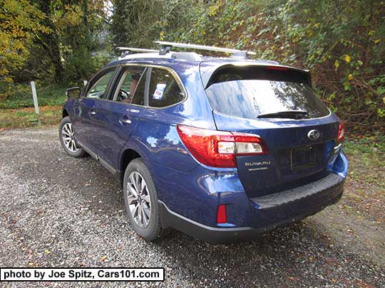 2017 Subaru Outback Touring Lapis Blue color