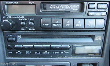 1996 outback, original stereo