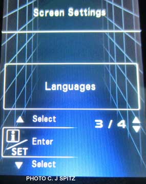 subaru outback legacy limited 2013 center info display language setting