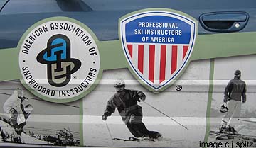 professional ski intructors of america and american association of snow board instructors