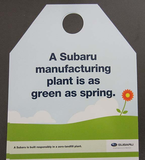 subaru ads for  love spring 2012